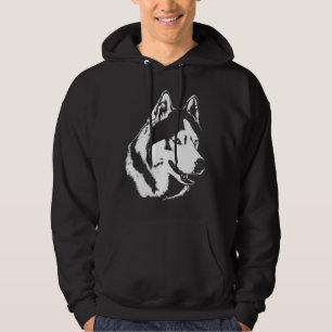 Heisere Hoodie-Wolf-Kunst-mit Kapuze Hoodie