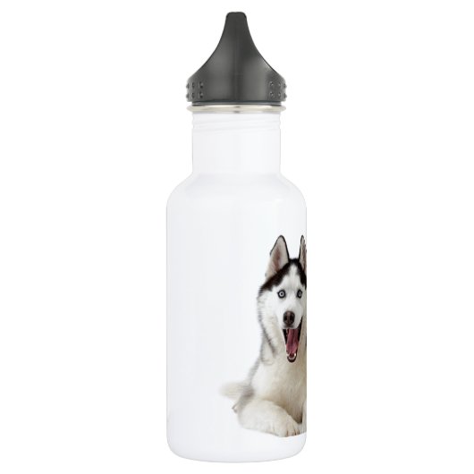 Heisere Hunde Trinkflasche (Links)