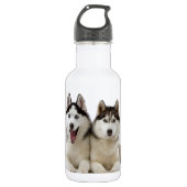 Heisere Hunde Trinkflasche (Vorderseite)
