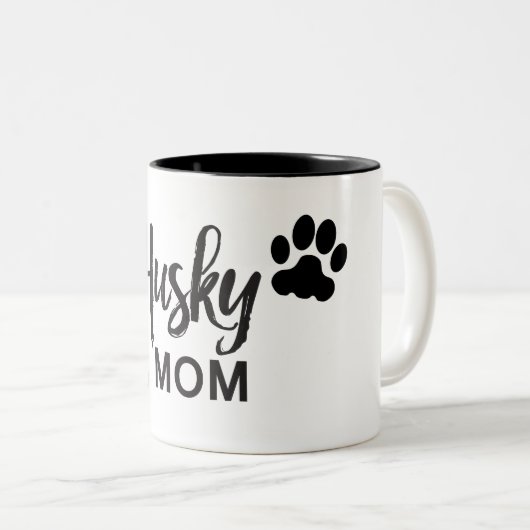 Heisere Mama-Kaffee-Tasse Zweifarbige Tasse (VorderseiteRechts)