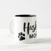 Heisere Mama-Kaffee-Tasse Zweifarbige Tasse (Vorderseite Links)