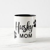 Heisere Mama-Kaffee-Tasse Zweifarbige Tasse (Mittel)