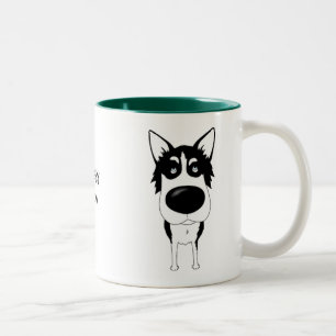 Heisere Mama-Tasse Zweifarbige Tasse