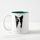 Heisere Mama-Tasse Zweifarbige Tasse (Links)