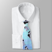 Heisere Muster Krawatte (Gebunden)