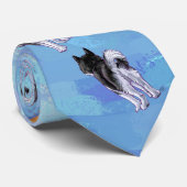 Heisere Muster Krawatte (Gerollt)