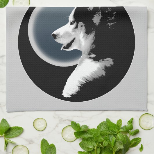 Heisere personalisierte handtuch (Gefaltet)