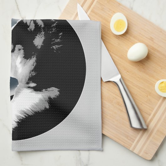 Heisere personalisierte handtuch (Viertel Falte)