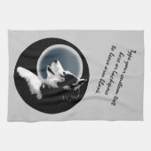 Heisere personalisierte handtuch (Horizontal)