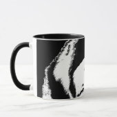 Heisere Tassen-Kaffeetasse-coole sibirischer Tasse (Links)