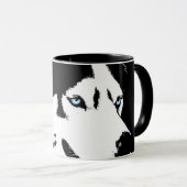Heisere Tassen-Kaffeetasse-coole sibirischer Tasse (VorderseiteRechts)