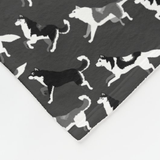 Heisere umfassende sibirischer fleecedecke (Ecke)