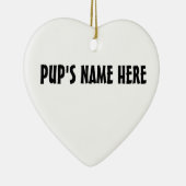 Heisere Verzierungs-personalisierte Dekoration (Rechts)