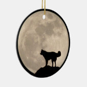 Heisere Verzierungs-personalisierte Keramik Ornament (Rechts)