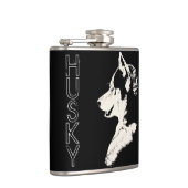 Heisere Welpen-Flaschen-kundenspezifische Flachmann (Rechts)