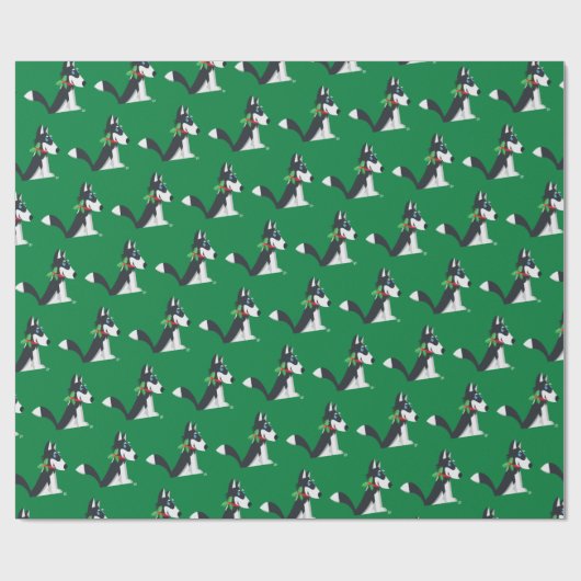 Heiserer Feiertag - Packpapier (Grün) (Flach)