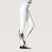Heiserer Hund, heisere Liebe-Gewohnheits-Leggings Leggings (Rechts)