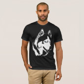 Heiserer Shirt-Wolf-HundeunisexShirt-Hundeshirts T-Shirt (Vorne ganz)