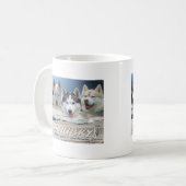 heiserer sleding Hund Kaffeetasse (Vorderseite Links)