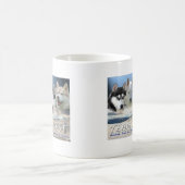 heiserer sleding Hund Kaffeetasse (Mittel)