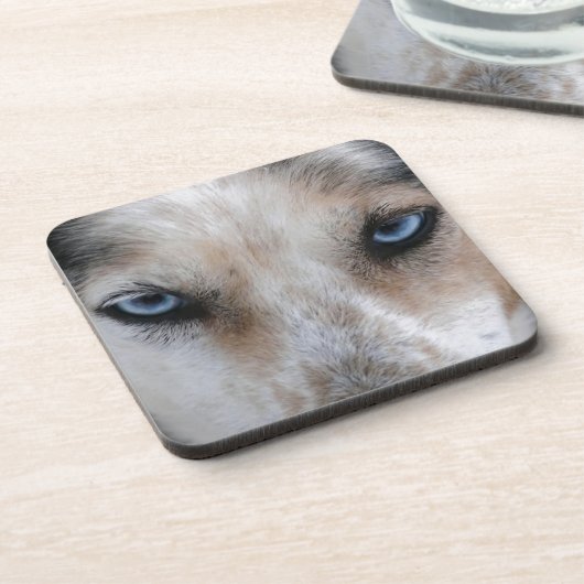 Heiserer Untersetzer der blauen Augen (Linke Seite)