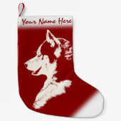 Heiserer WeihnachtsStrumpf-personalisierter Kleiner Weihnachtsstrumpf (Vorderseite)