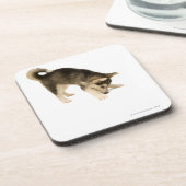 Heiserer Welpe 2 Untersetzer (Linke Seite)