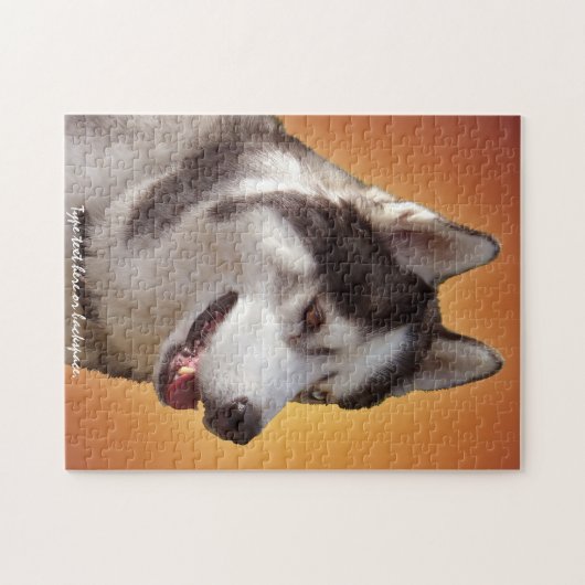 Heiseres Augen-Puzzlespiel-personalisierte Puzzle (Horizontal)