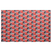 Heiseres Gewebe der Hund des Valentinsgrußes Stoff (Fat Quarter (45,7 x 55,9 cm))