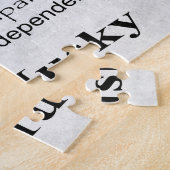 Heiseres Merkmal-Puzzlespiel Puzzle (Seite)