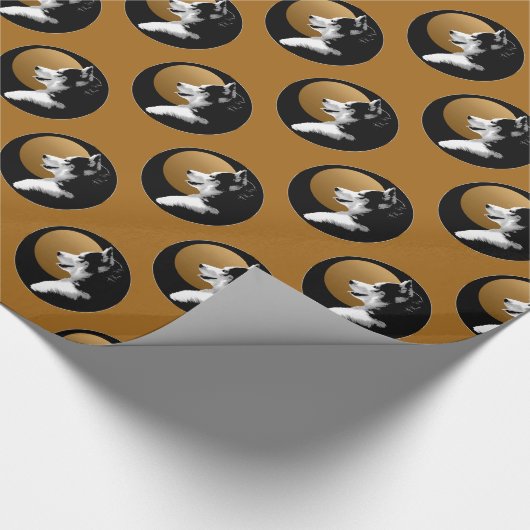 Heiseres Packpapier-heiseres Geschenkpapier (Ecke)