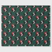 Heiseres Packpapier-Weihnachtsheiseres Geschenkpapier (Flach)