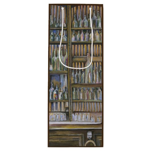 heiß, aber nicht bewegend geschenktüte für weinflaschen (Vorderseite)