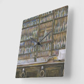 heiß, aber nicht bewegend quadratische wanduhr (Winkel)