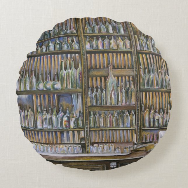 heiß, aber nicht bewegend rundes kissen (Vorderseite)