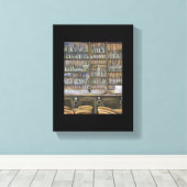 heiß, aber nicht bewegt leinwanddruck (Insitu (Holzboden))