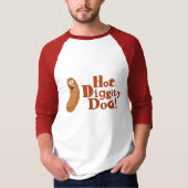 Heiß-Diggity-HundShirt T-Shirt (Vorderseite)