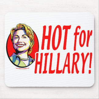 Heiß für Hillary! Mousepad