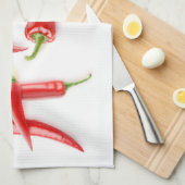 Heiß! Geschirrtuch (Viertel Falte)