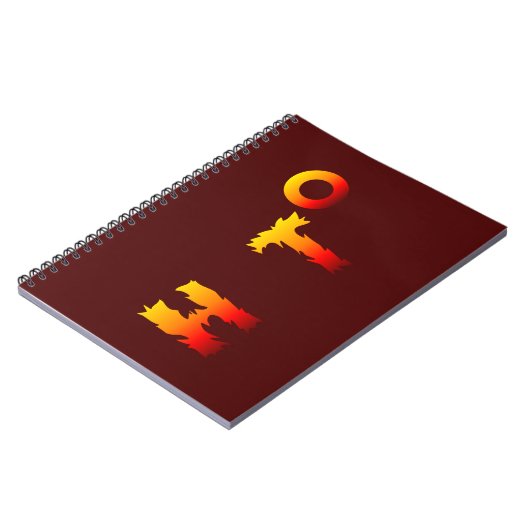 heiß | Globale Erwärmung Notizblock (Linke Seite)