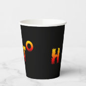 heiß | Globale Erwärmung Pappbecher (Links)