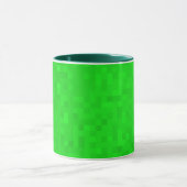 Heiß grünes Mosaik Tasse (Zentrum)