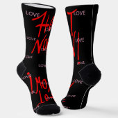 HEISS JETZT  SOCKEN (Gewinkelt)
