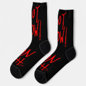 HEISS JETZT SOCKEN (Linkes Detail)