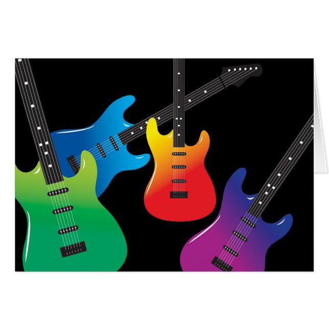 Heiß leckt Karte (Vorderseite (Horizontal))