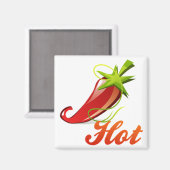 Heiß ! magnet (Vorderseite/Rückseite)