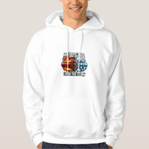 Heiß oder Kalt, ich leite den Klempnerfluss Hoodie
