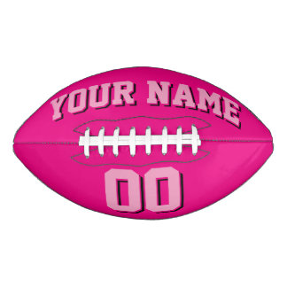 HEISS PINK Benutzerdefinierter Fußball Football