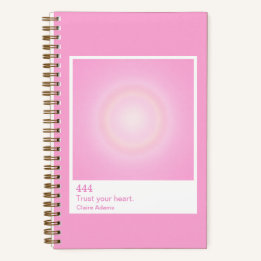 Heiß Rosa Aura Swatch Engel Zahl Klein Notizblock