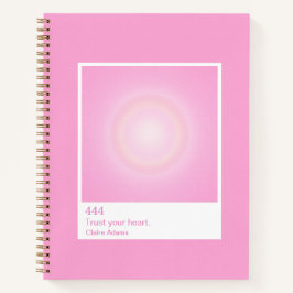 Heiß Rosa Aura Swatch Engel Zahl Notizblock